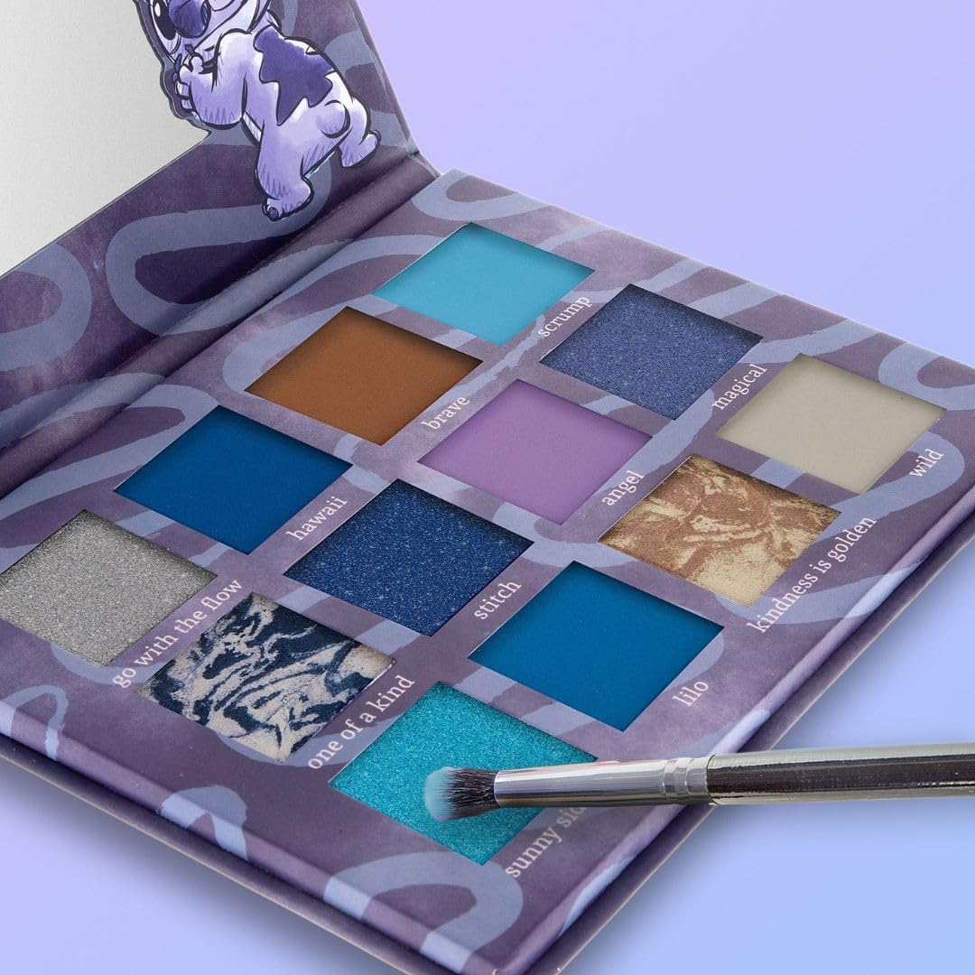MAD BEAUTY Disney Stitch Denim Eyeshadow Palette image number 3