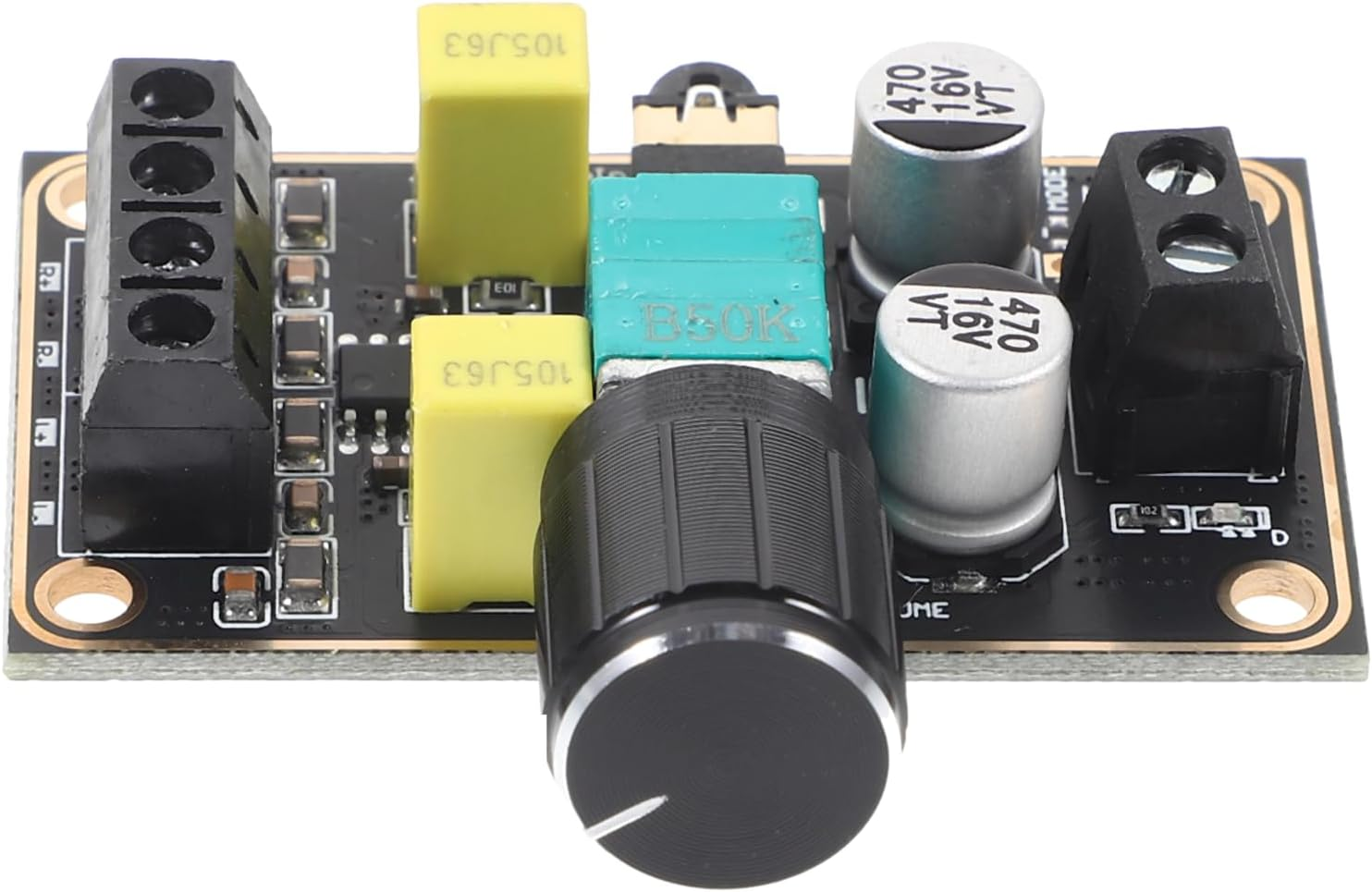 Gatuida PAM8406 Digital Audio Amplifier Board Class a Power Amplifier Module Volume Control for DIY Speakers and Home Theater Subwoofer Protection image number 1