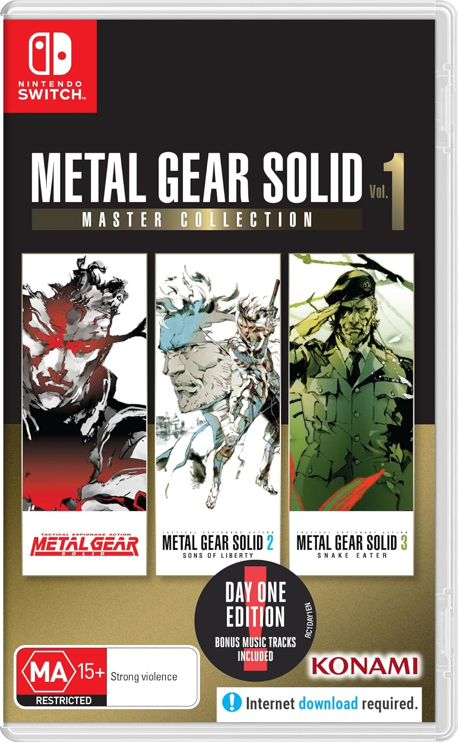 Metal Gear Solid Master Collection Vol 1: Day 1 Edition - Nintendo Switch image number 3
