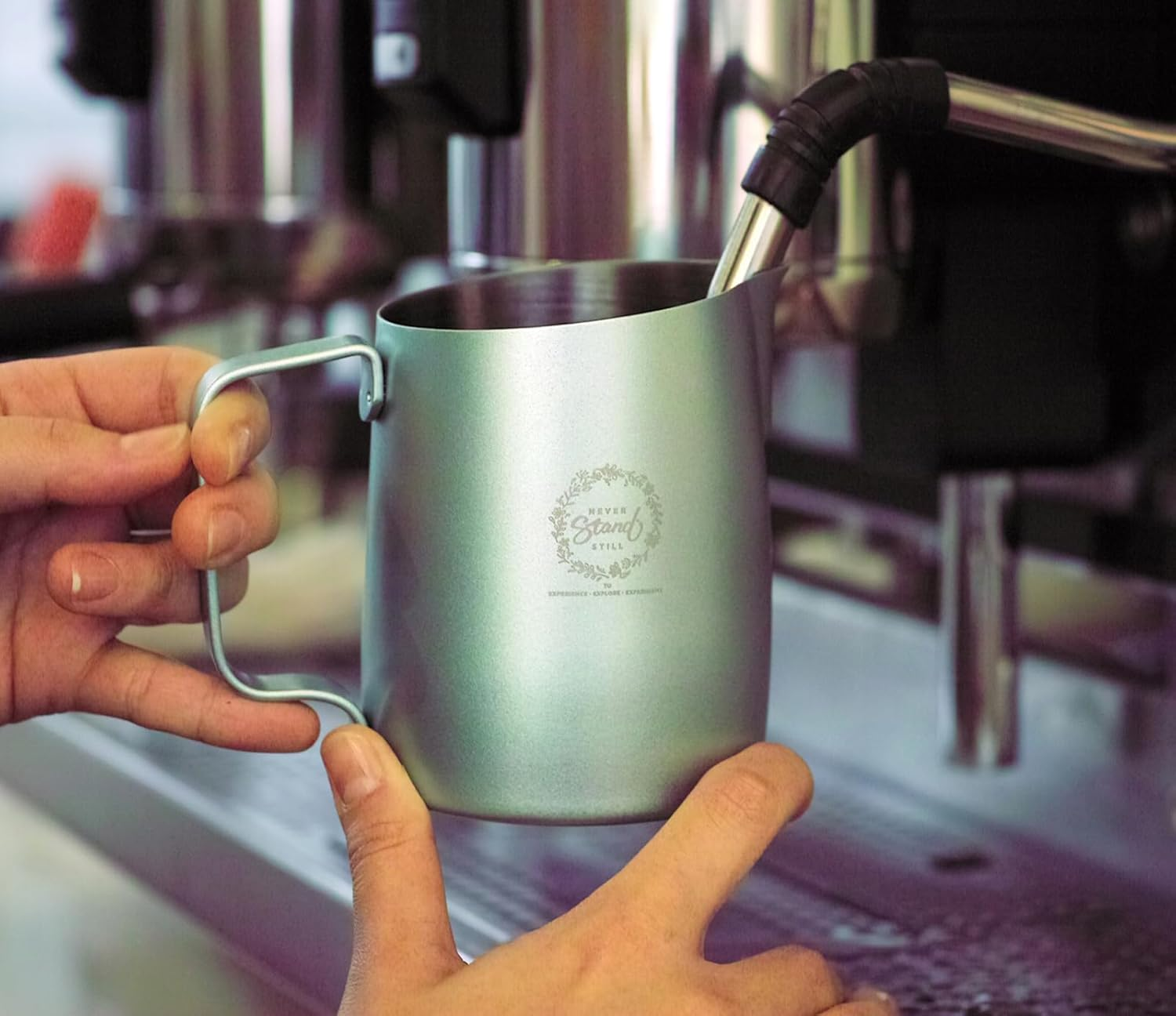 WPM HC7115GR Milk Pitcher, Ivy LKY Model, 16.9 Fl Oz (500 Ml), Green image number 2