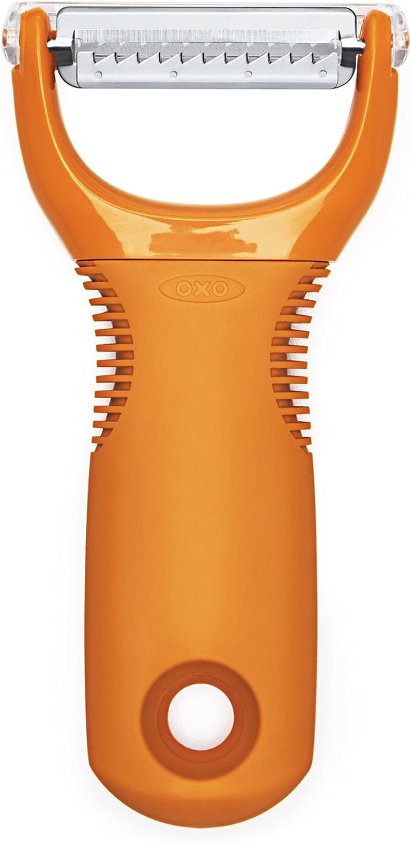 Oxo Good Grips 3-Piece Peeler Set, Stainless-Steel, Green/Orange/Red, 10-Inch, Multi, 0719812033761 - 3-Piece Peeler Set, Green/Orange/Red image number 3