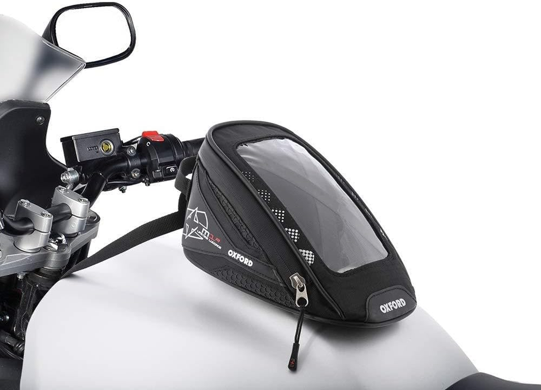 OXFORD Black M1R Micro Tank Bag - 1 Litre Motorcyc image number 1