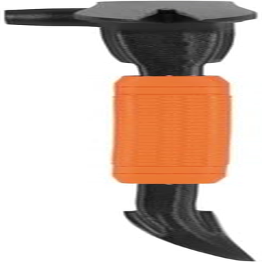 Klein Tools 66091 Integrated Dimple Nail Extractor Heavy Duty Carbon Steel Bar for Cats 8" image number 1