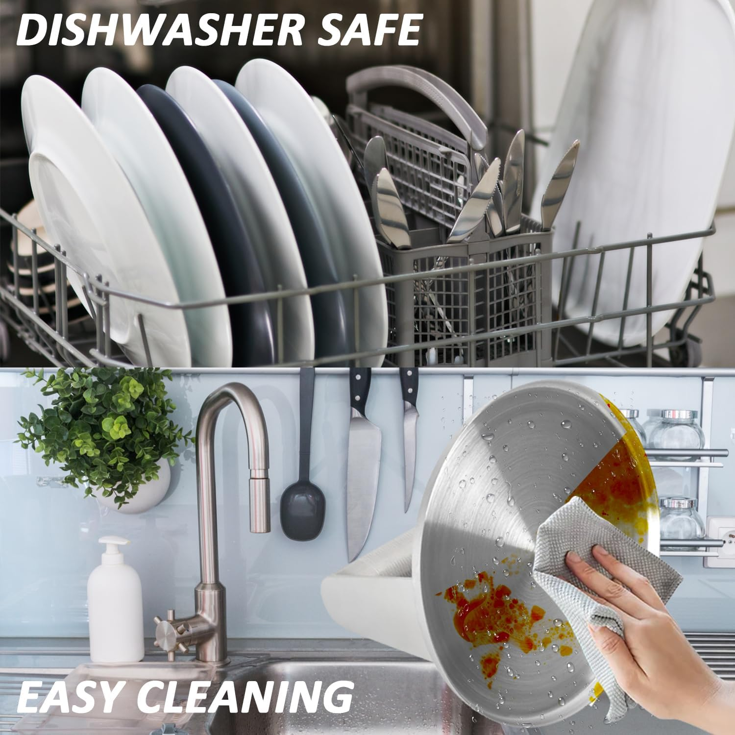 Burger Press Stainless Steel round Heavy-Duty Smash Burger Bacon Press Meat Steak with Anti-Slip Metal Handle for Blackstone, for Weber Grill, Smash Bacon Press, Patty Smasher, Hamburger Smasher Press image number 3