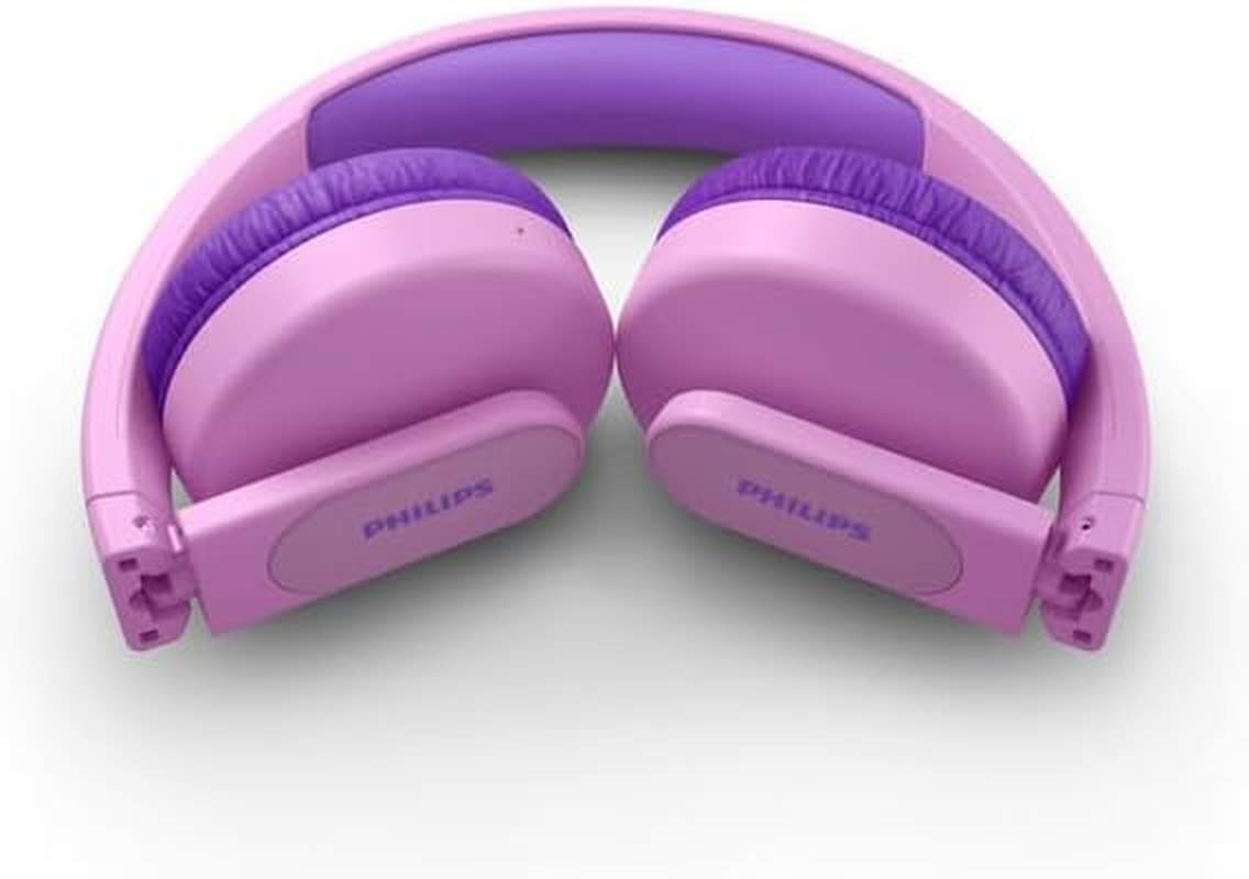 Philips TAK4206PK/00 over Ear Bluetooth Children'S Headphones Wireless Coloured LED Lights Philips App with Child Lock and 85 Db Volume Limiter with Soft Ear Pads (Pink) image number 5