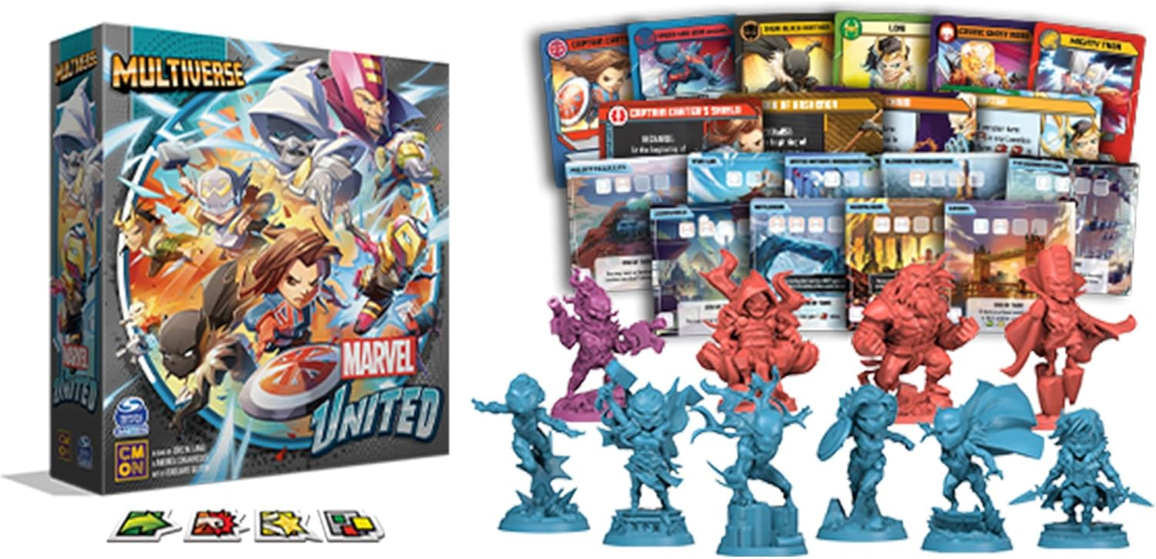 CMON Marvel United Multiverse Core Box Board Game for 6 Players image number 3
