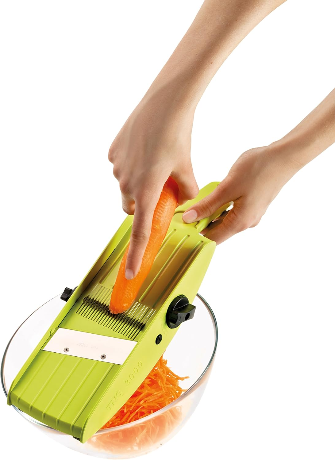 Original TNS 3000 Vegetable Slicer All in One Made in Germany Colour Wine Red image number 2