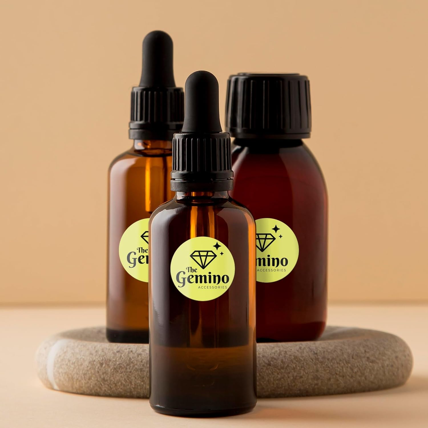 Yellow round Thermal Labels Self-Adhesive 1 Inches Circle Printer Stickers Waterproof Dot Vinyl Decal Nametag for Busineses & Warehouses 500 PCS per Roll - Green image number 7