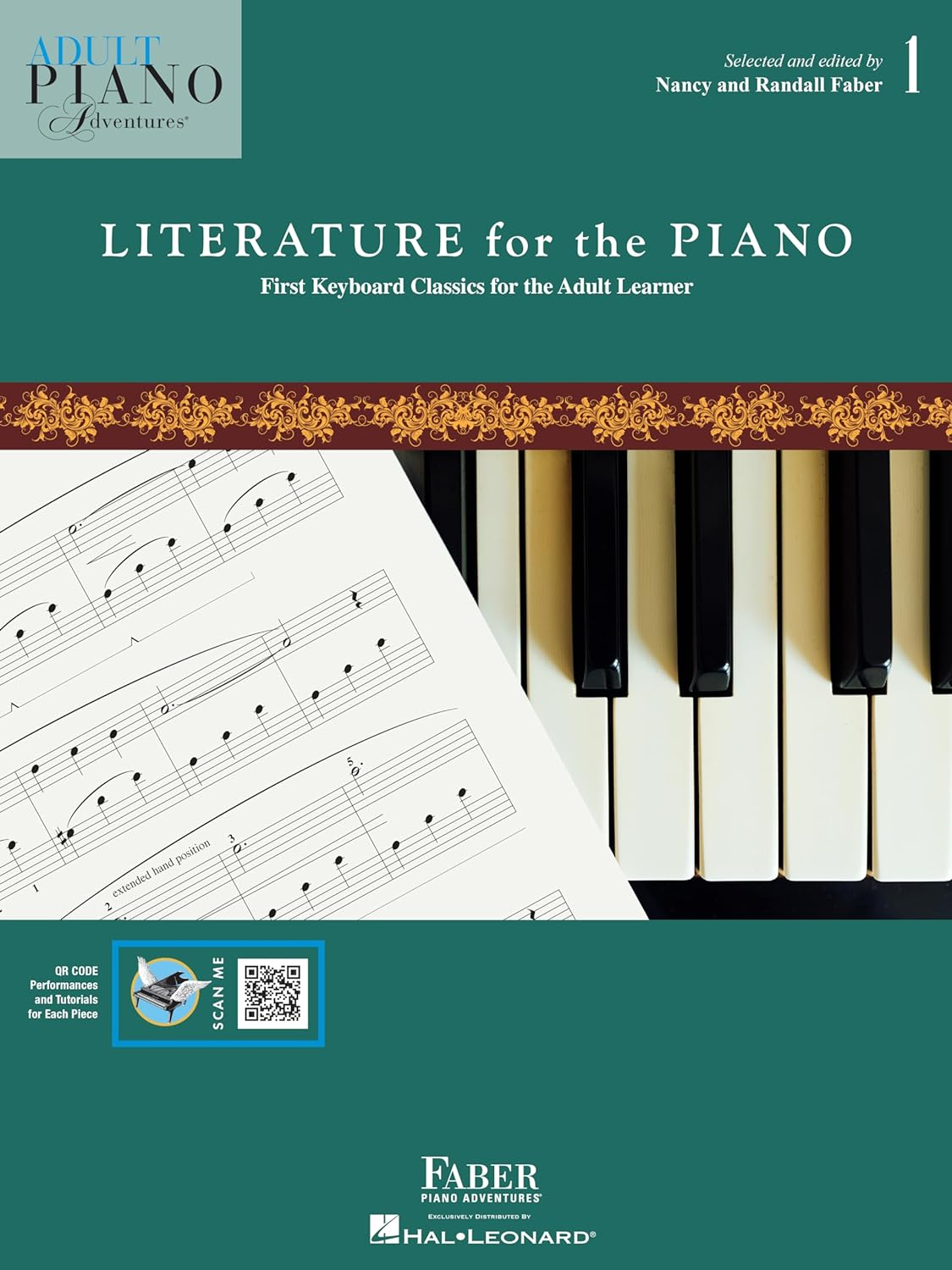 Adult Piano Adventures Literature for the Piano Book 1 - First Keyboard Classics for the Adult Learner (Book/Online Media): First Keyboard Classics ... Faber Piano Adventures Softcover Media Online