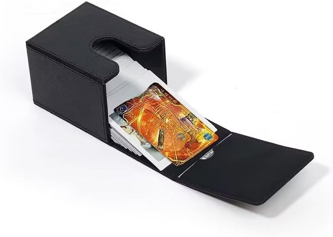 TYUANDOUER 50 Films Square Picture Holder Storage Case Frame for Fujifilm Instax Square Link SQ40 SQ20 SQ10 SQ6 SQ1 SP-3 Instant Camera, PU Leather Photo Storage Box for Fuji Square SQ Film - Black - Black image number 3