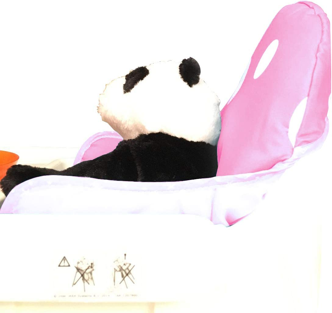 ZARPMA Highchair Cushion for IKEA Antilop Highchair, New Version Baby Highchair Seat Covers, More Thick, Washable Foldable, Child Chair Insert Mat Padding (Pink) image number 5
