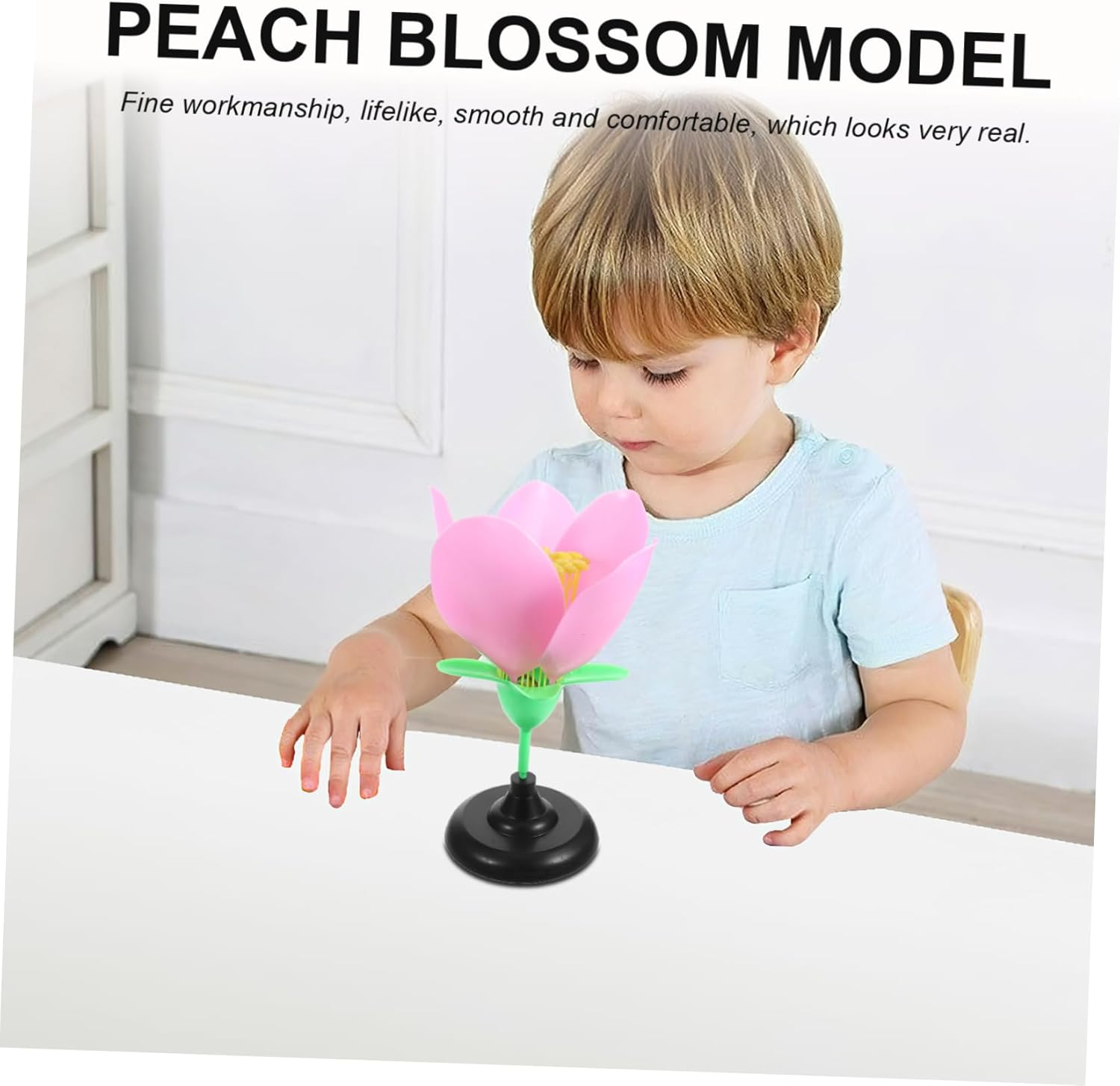 VILLFUL Floral Plant Model Flower Model Biology Teaching Aid Lightweight Blossom Toy for Boys and Girls image number 2