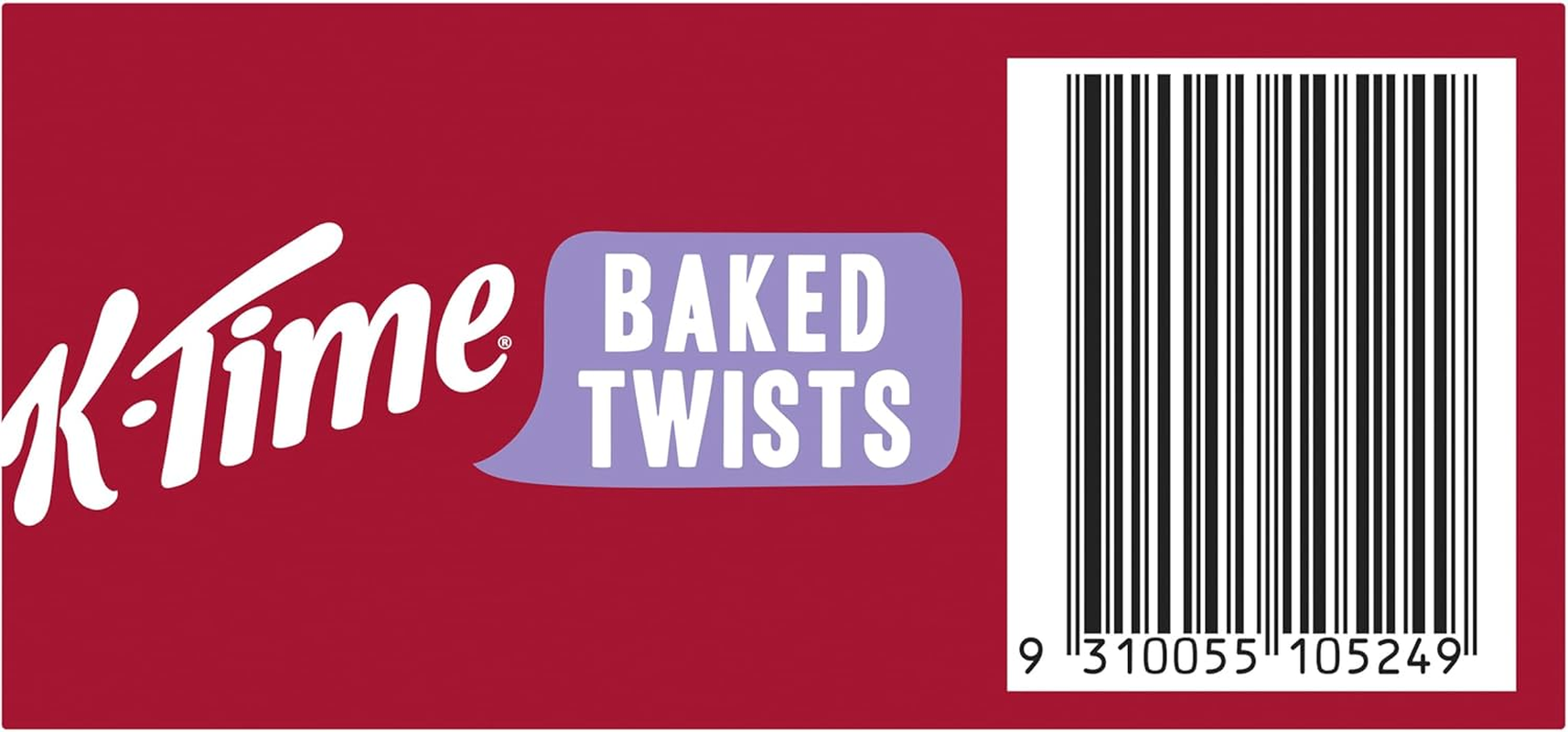 Kellogg'S K-Time Baked Twists Apple and Blueberry Flavoured Snack Bars, 9-Pack image number 3
