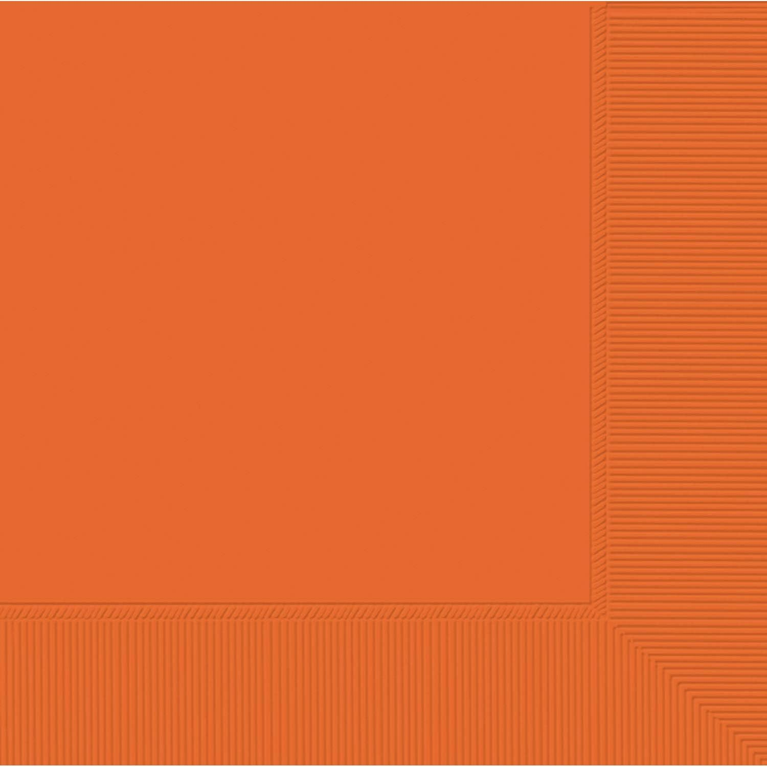 Dinner Napkins 20 Pack 2 Ply-Orange