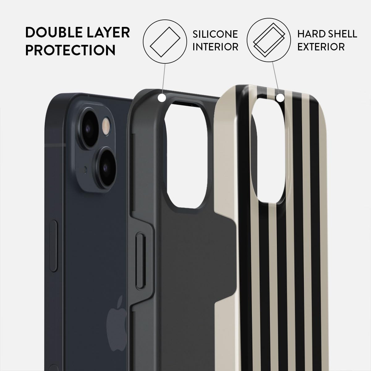 BURGA Mobile Phone Case for Iphone 14 - Pretty Trendy Aesthetic Case for Iphone 14 - Hard Case - Phone Case for Men and Women - Salem image number 2