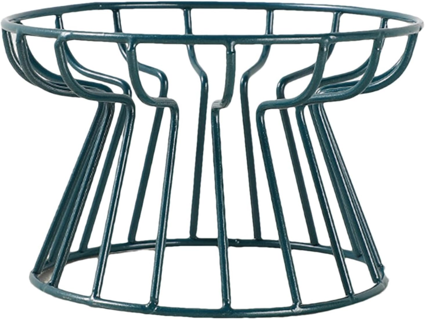 Elevated Cat Food Bowl - Ceramic Whisker Friendly Ceramic Elevated Pet Foods Bowls, Cat Bowl with Metal Stand | Kitten Dish Pet Food and Water Feeding Station for Indoor Kitty Small Dog