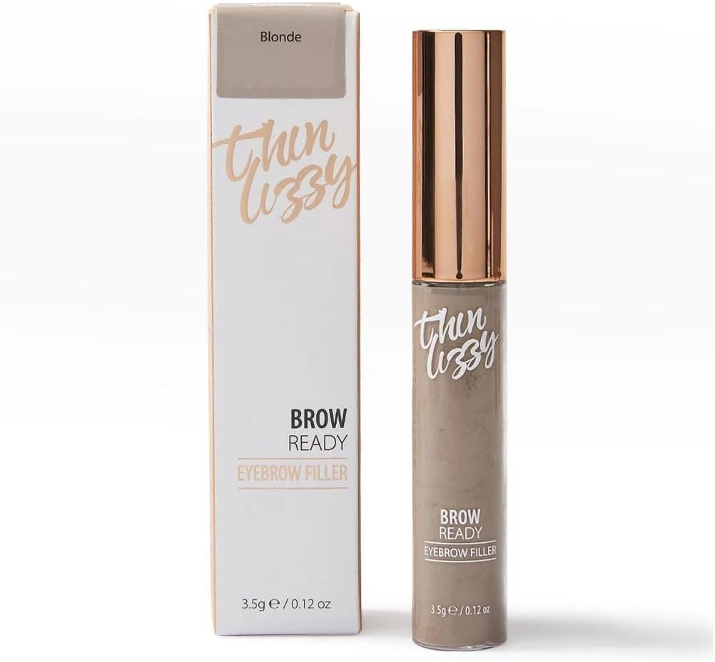 Thin Lizzy Brow Ready Eyebrow Fillers - for Instant Fuller, Thicker Natural Looking Brows (Dark Brown)