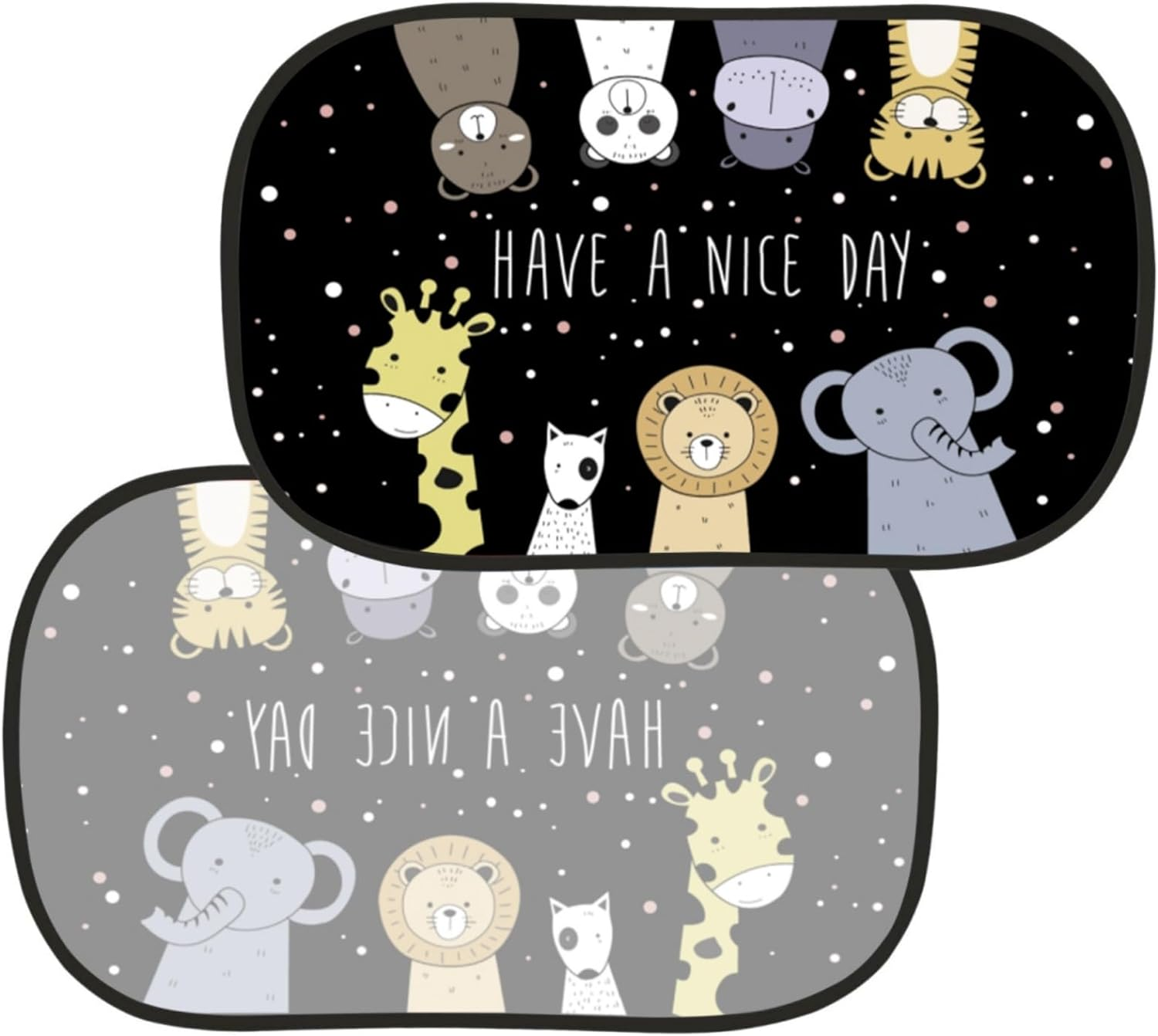 2 Pack Car Sun Shade Side Window Sunshade Side Window Provent to Block UV Rays 98 SPF for Maximum Sun Protection for Kids Pets Cars Trucks Suvs