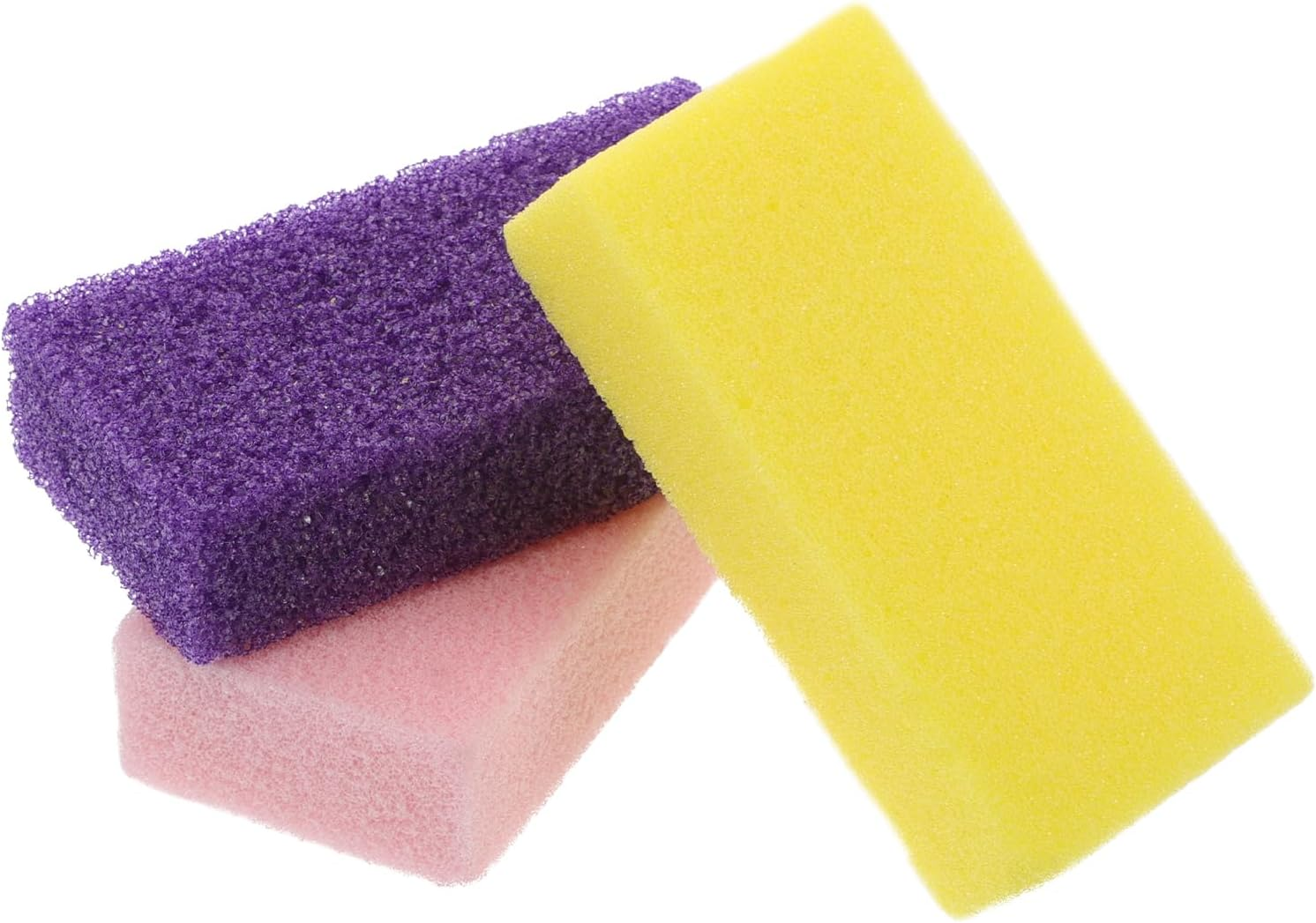 PHENOFICE 3Pcs Pedicure Foot Scrubber: Callus Remover & Dead Skin Exfoliator - Double-Sided Exfoliating Foot Heel Smoother for Bathroom Showers image number 4