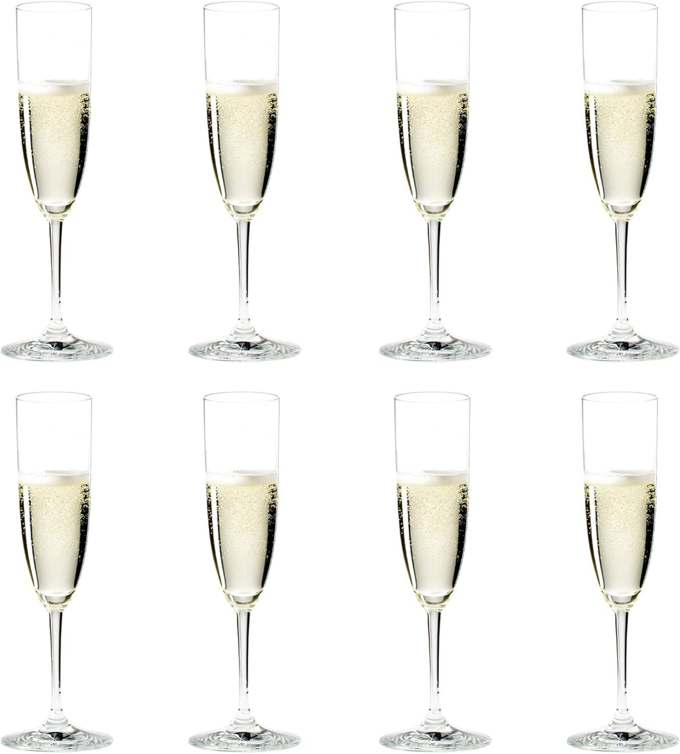 Riedel 0414/28-8 Riedel Champagne Glasses, Set of 8, Riedel Ocean Champagne, 9.4 Fl Oz (264 Ml) image number 1