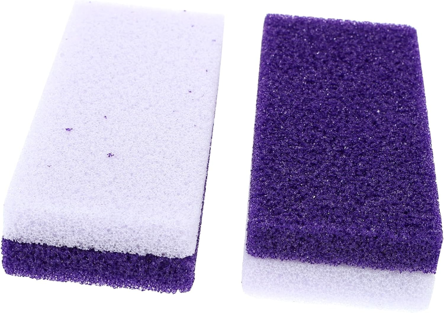 SHERCHPRY 2Pcs Pumice Stone Foot Care Exfoliator Tool Callus Remover Dead Skin Scrubber for Smooth Feet Portable Purple image number 5