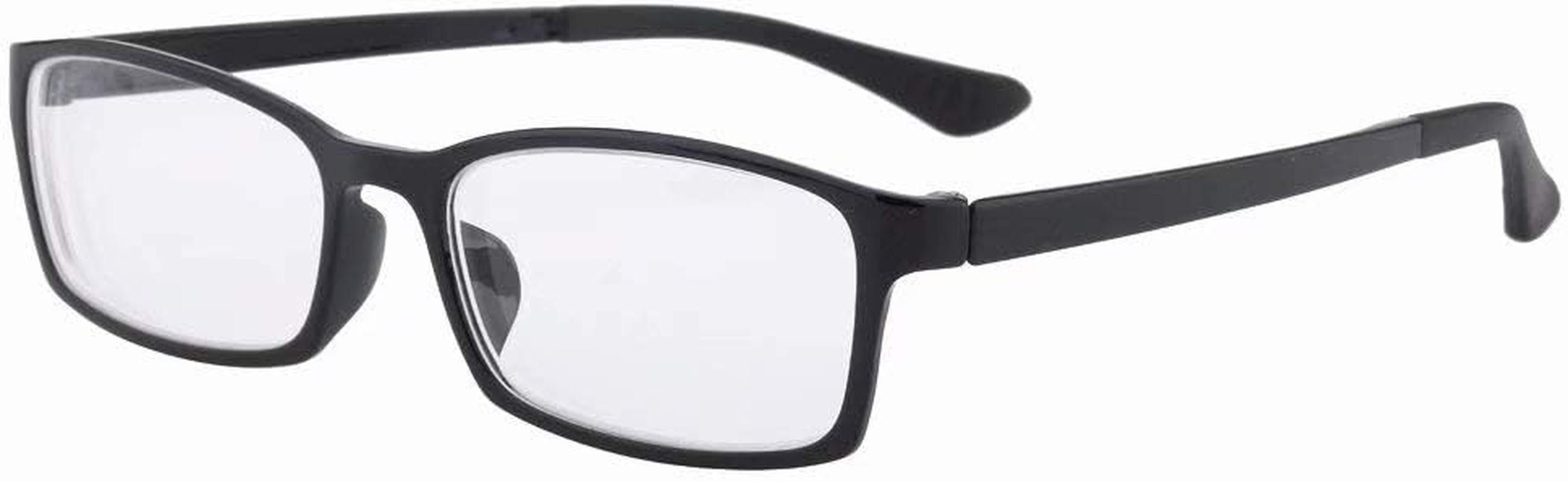 HUIHUIKK 1PRS Nearsighted Short-Sighted Lightweight Glasses **These Are Not Reading Glasses**, Black