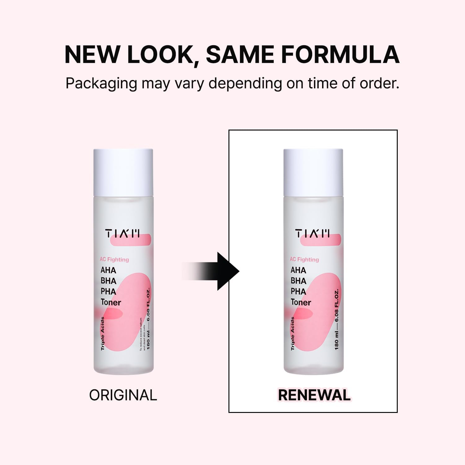 TIAM AC Fighting AHA BHA PHA Toner, 6.1 Oz image number 2