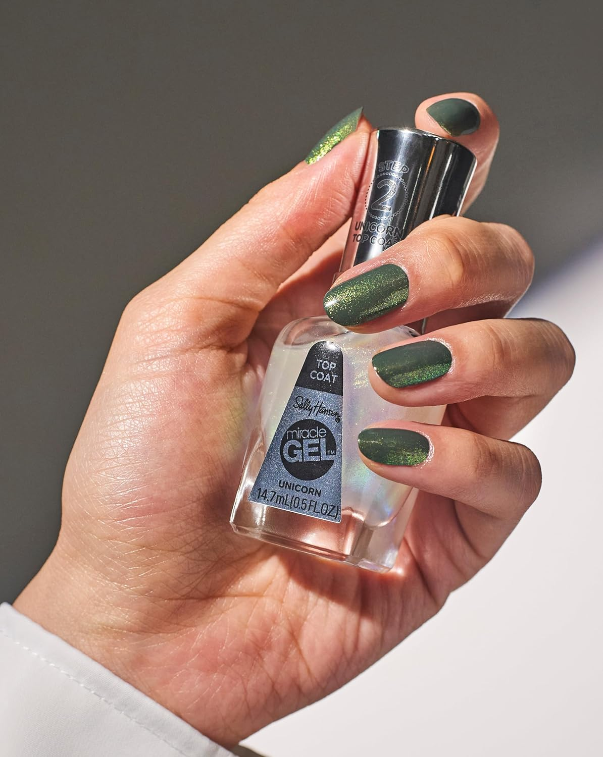 Sally Hansen Miracle Gel Unicorn Top Coat (Pack of 2) image number 6