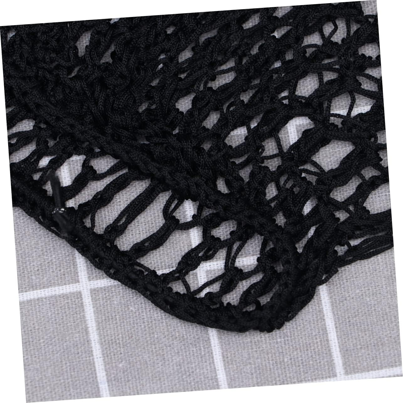 SHERCHPRY Breathable Rayon Hair Net Snood Bands for Sleeping Stretchy Elastic Hair Net Cover Fits for Reenacting Great Present for Family and Friends Black - Red image number 7