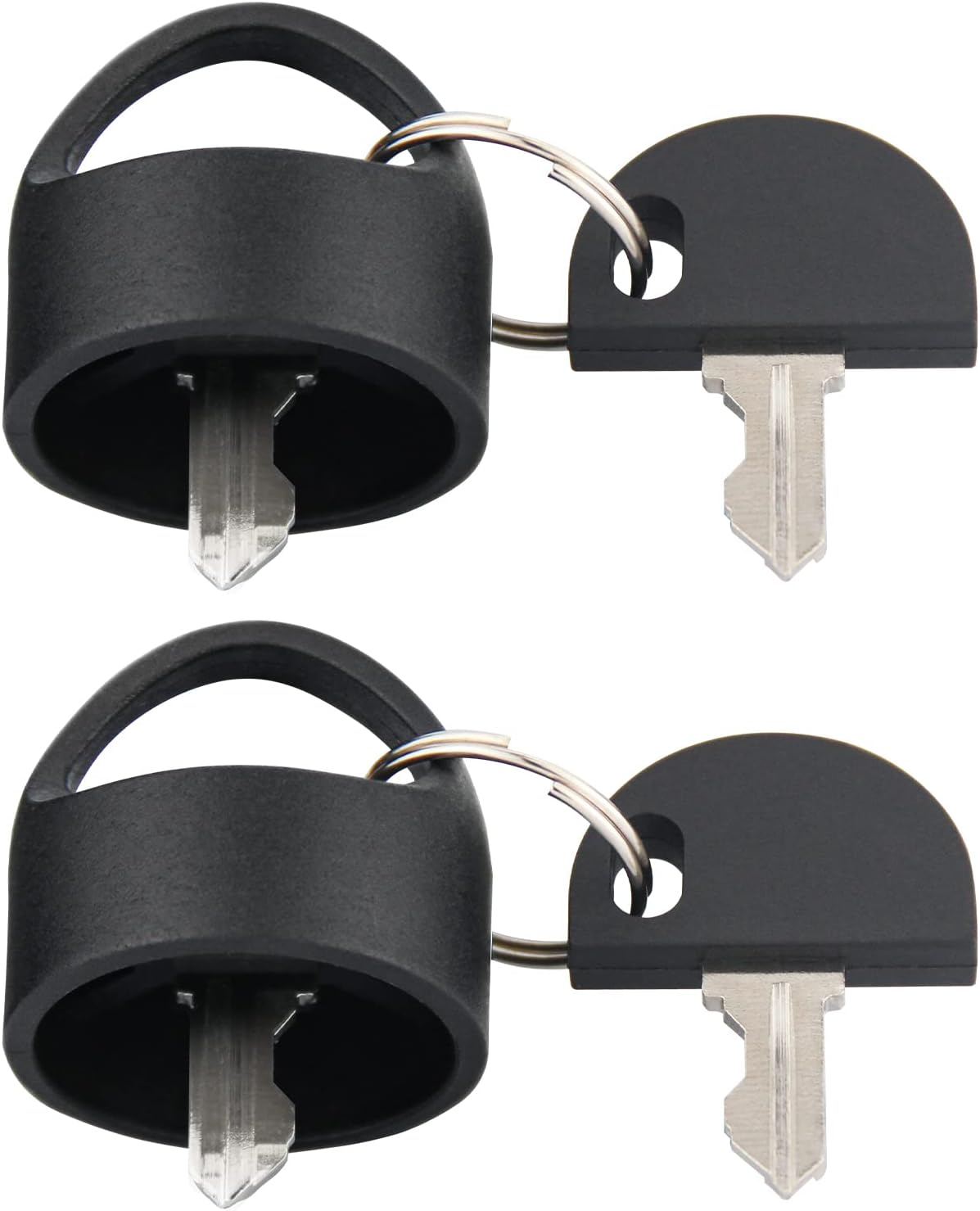Easy Pull Key for Pride Mobility Scooter, Key Replacement Parts Accessories for All Pride, Victory and Go-Go Mobility Scooters Power Wheel Chairs, 2 Set