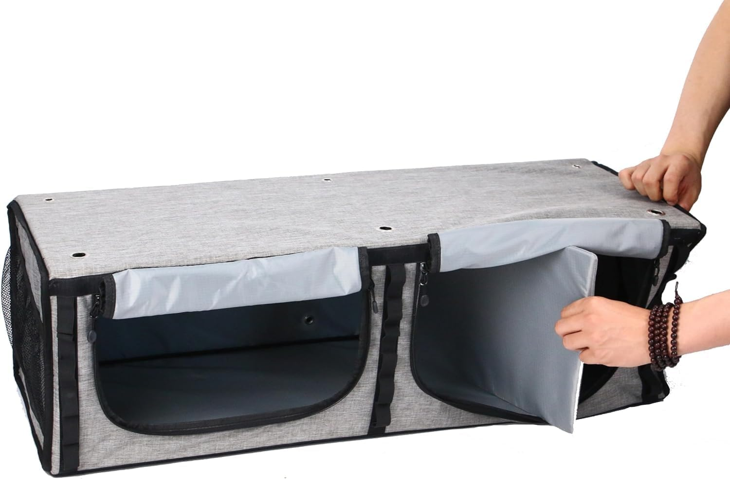 Camper Van Overhead Soft-Sided Storage Cabinet 36" for Peugeot Boxer, Fiat Ducato,Mercedes Sprinter image number 2