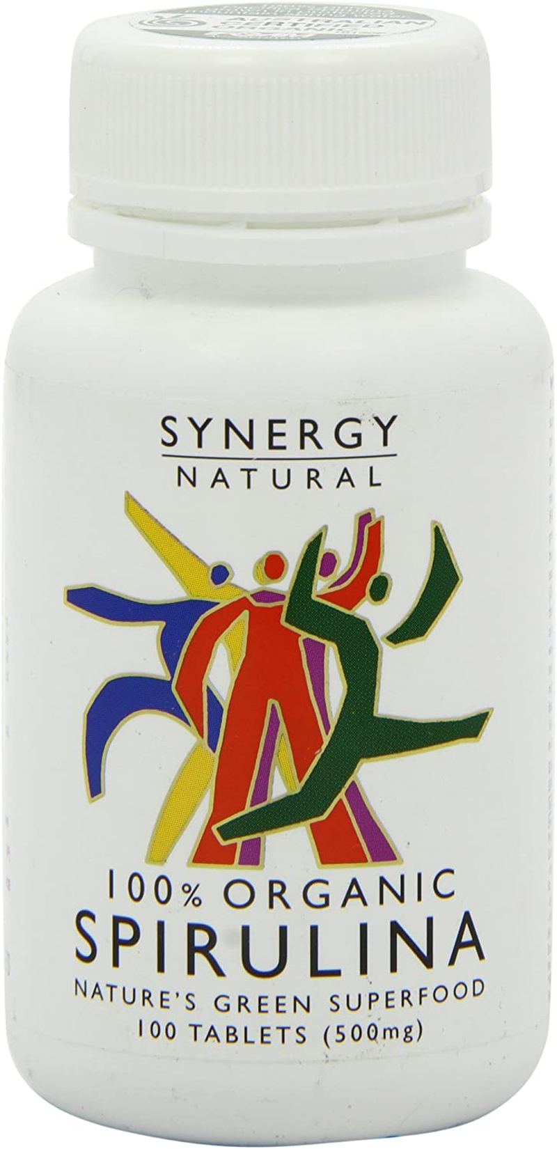 Synergy Natural Organic Spirulina 100 Tablets 500Mg image number 4