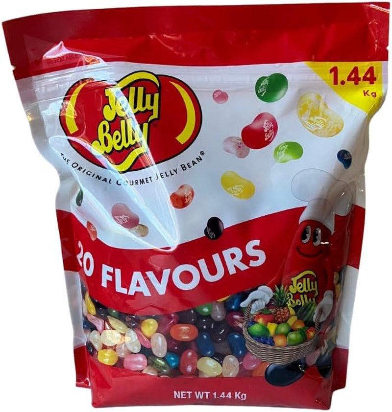 Jelly Belly Original Gourmet Jelly Beans 20 Assorted Flavours 1.44 Kg