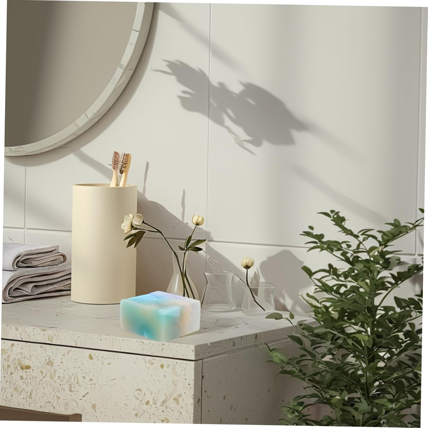 Beavorty Essential Oil Handmade Soap Iceberg Flame Soap 100G Moisturizing for Men Natural Ingredients Honey Suitable for Body and Face Cleansing image number 1