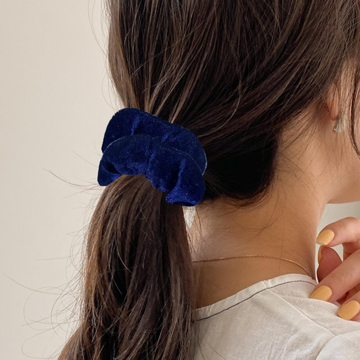 2 Hair Bands, 1 Pair of Hair Pins with Bow, Simple Elastic Hair Bands, Ponytail Headpiece, Fixed Clips for Hair and Sideburns, Accessories for Hairstyle Decoration image number 3