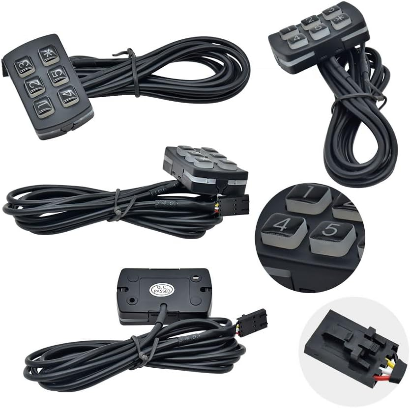 Car Keypad Engine Immobiliser Vehicle Security Anti-Theft Device PIN Immobilisation System 12V Elinz image number 1