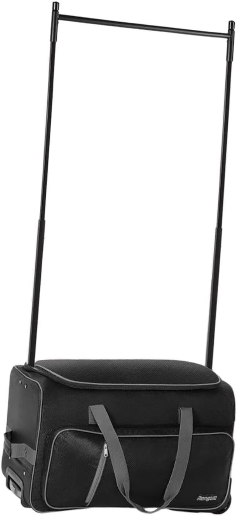 Ｓｉｍｈｏａ Dance Bag with Garment Rack Foldable Competition Duffle Bag for Sports Adults, Black Red