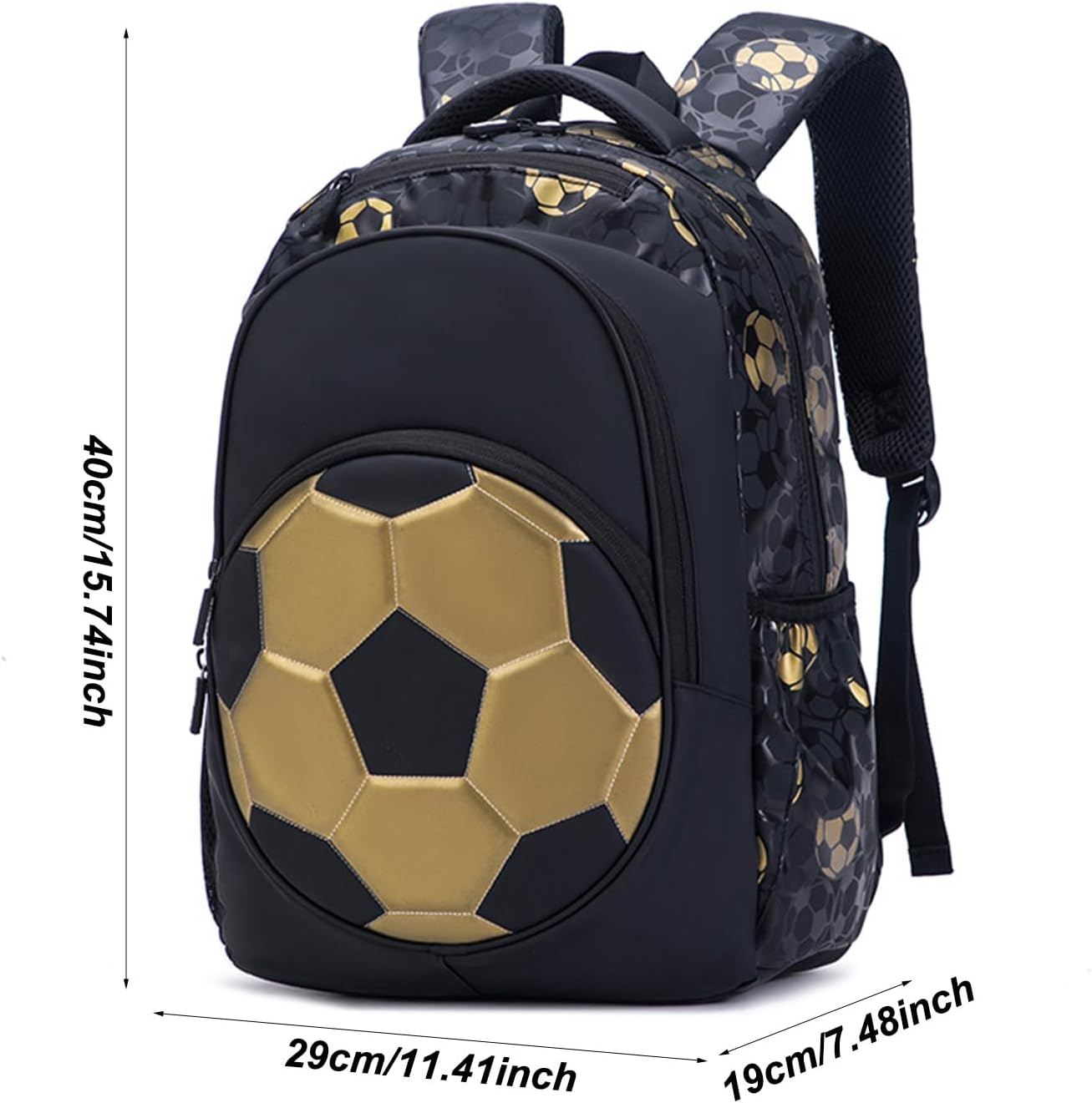 Boys Backpacks Ages 8-10 - Waterproof Sports Backpack, Middle School Gym Bag | Large Capacity School Bag for Boys, Ideal for Traveling and Commuting, and Stylish Backpack for Everyday Use image number 1