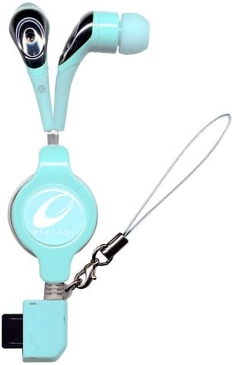 Pastel ET-SK112 Portable Stereo Earphones, Blue
