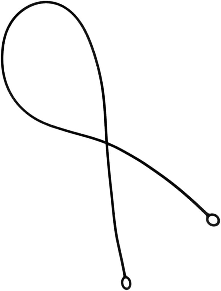 PAMINGONO Earbud Lanyard Flexible Silicone Earphone Strap Removable Replacement Earbud Holder Use as Ear Plugs Hanger Lanyard Strap While Exercising image number 3