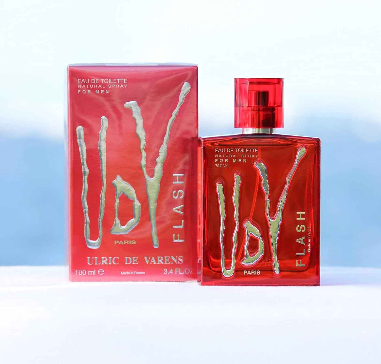 Ulric De Varens Eau De Toilette Spray for Men, Woody, 100 Ml image number 1