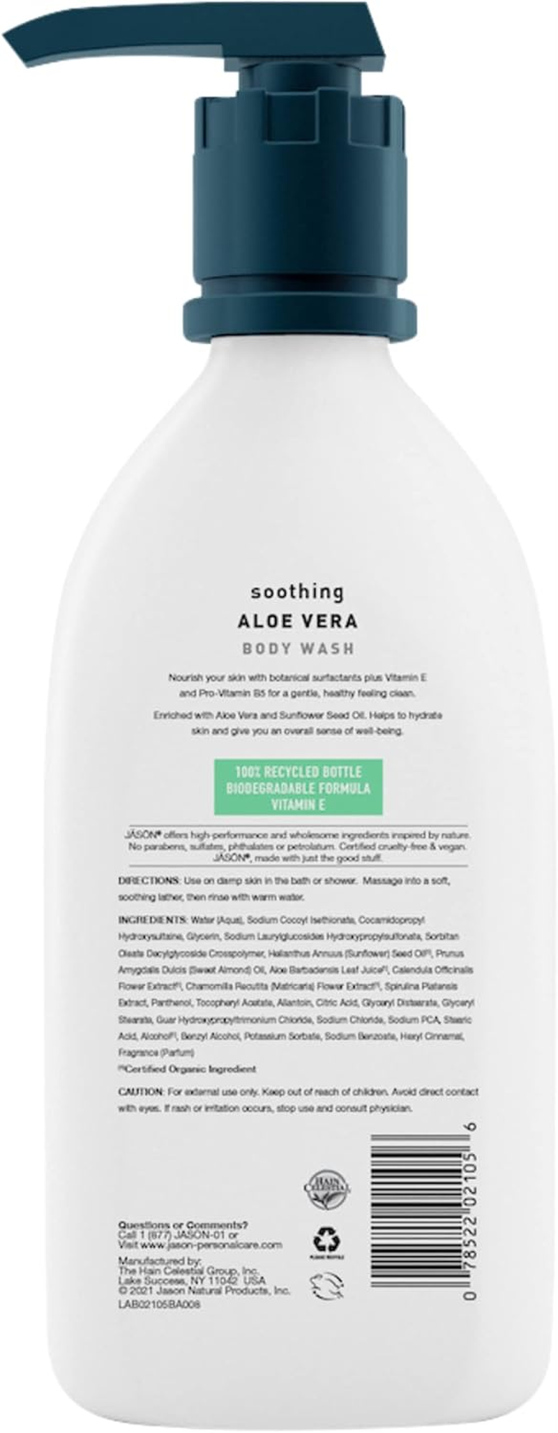 Jason Body Wash Aloe Vera image number 3
