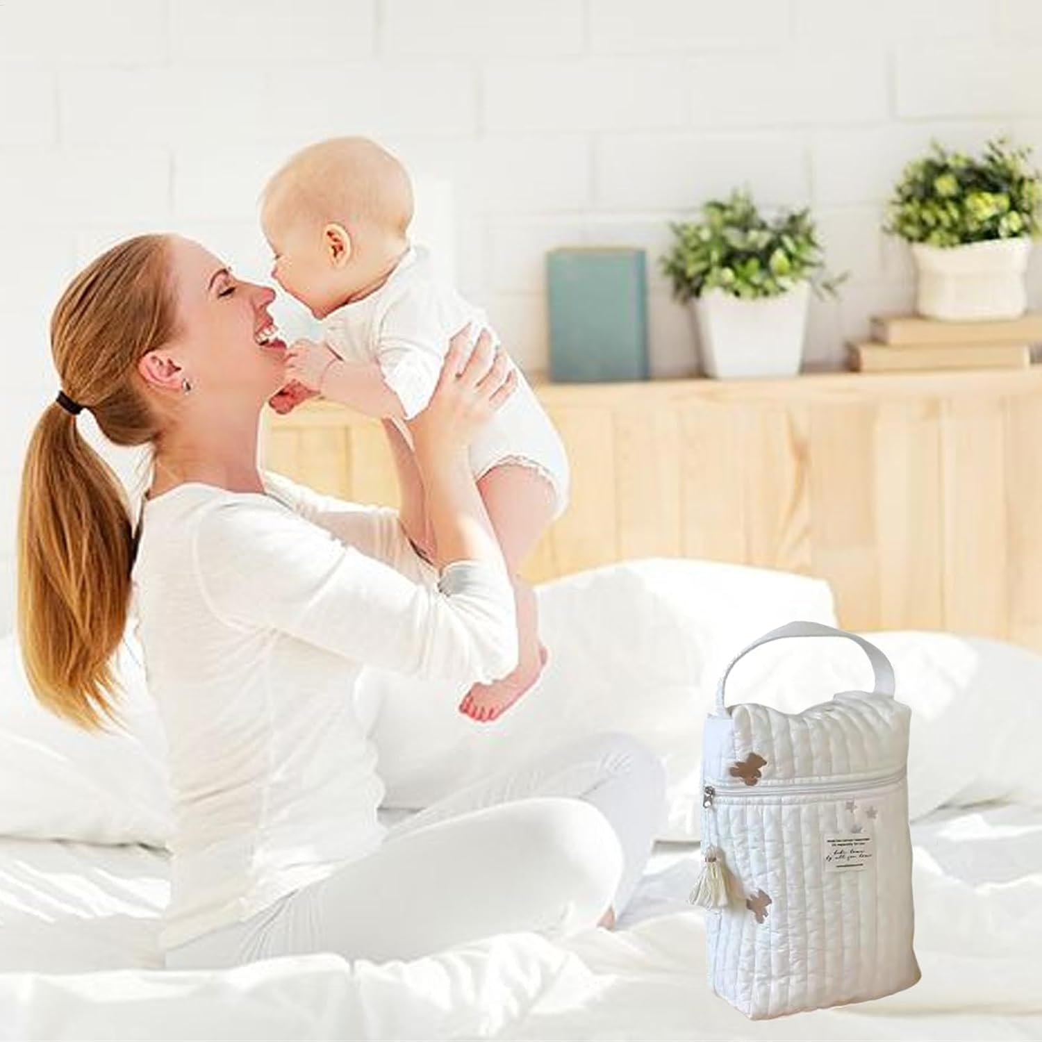 Diaper Bag Accessories for Travel, Diaper Pouch For, Baby Diaper Organizer for Outdoors, Baby Travel Organizer Pouch, Diaper Storage Organizer for Parents, Outdoor Diaper Bag Storage image number 4