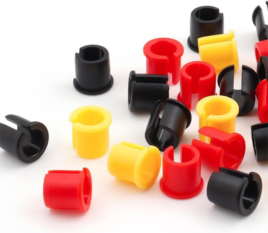 10Pcs Wezxrauo Bike Valve Adapters, Convert Schrader to Presta for Bicycle Tires, 8.5Mm to 6Mm Valve Hole Reducer for Rims, MTB Road Bike Valve Stem Converters image number 3