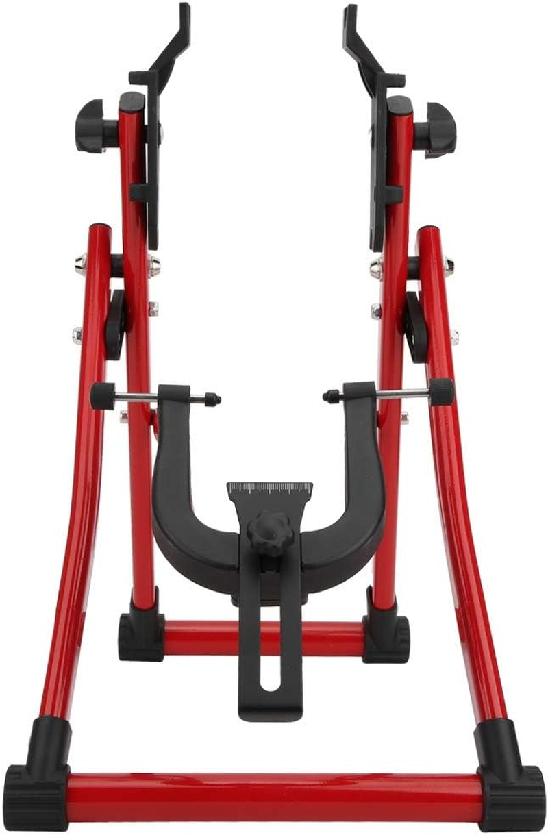 Bicycle Wheel Truing Stand, Aluminium Alloy Bike Wheel Truing Support Simple Compact Bike Repair Maintenance Supplies image number 1