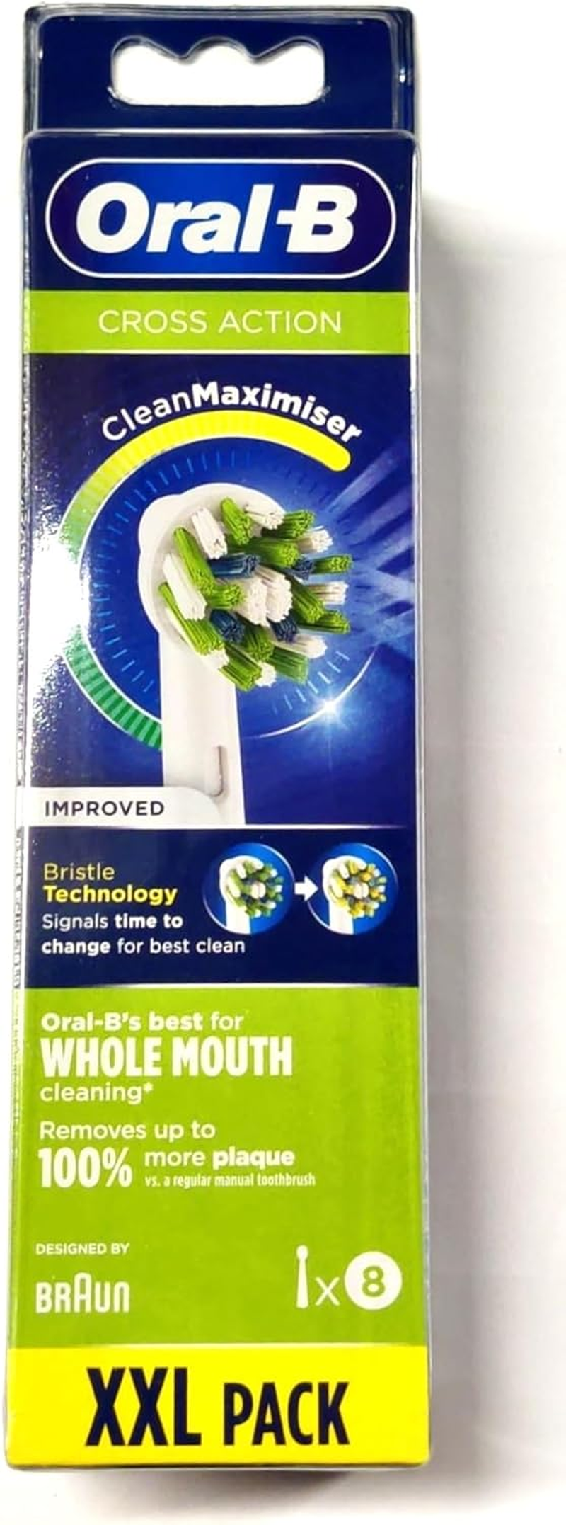 Oral-B EB50/8 Crossaction Replacement Toothbrush Heads