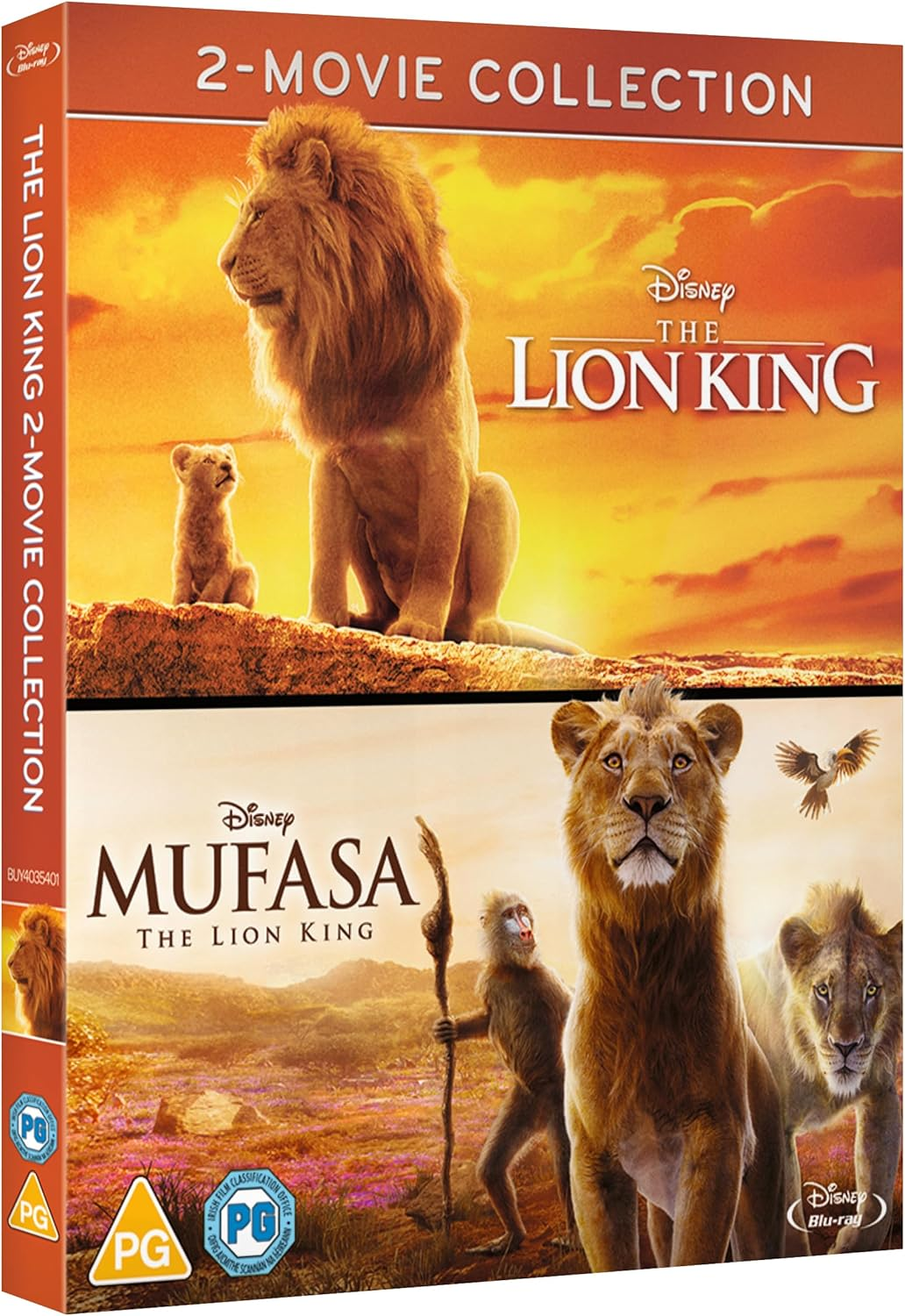 Disney'S Mufasa: the Lion King/The Lion King Double Pack (Live Action) [Blu-Ray] image number 4