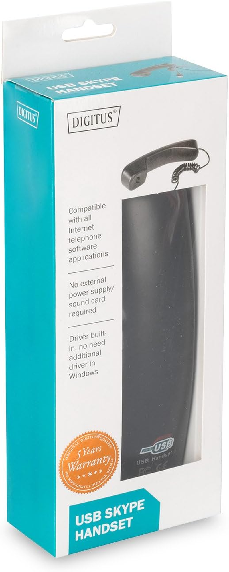 DIGITUS Skype USB Telephone Handset