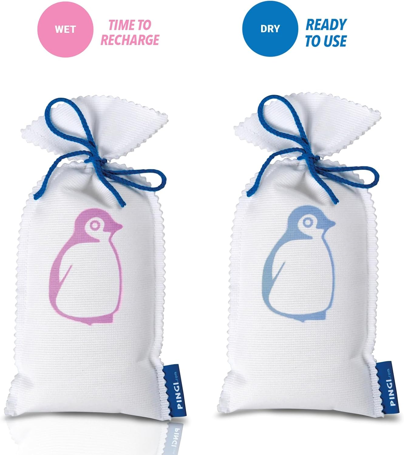 PINGI Microwavable Moisture Absorber Bag 250G | Absorbs Moisture, Damp, & Condensation on Windscreens & Damp Spaces | 100% Leakproof | Reusable Dehumidifier | Condensation Remover image number 6