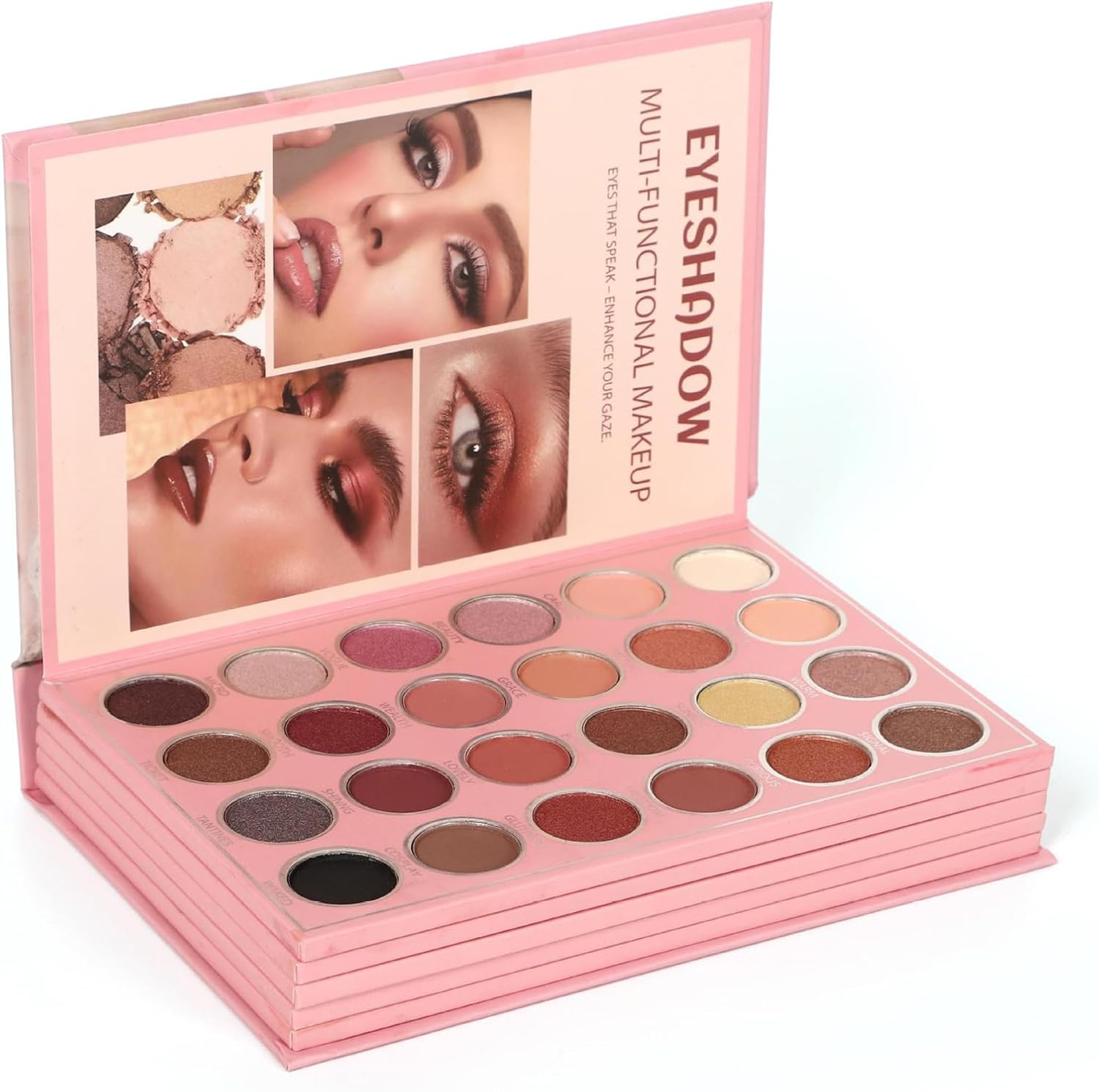 5-Layer Professional Makeup Palette, 67 Colors Book-Style Eyeshadow Palettes Cosmetics Kit for Women, All In-1 Makeup Palette with Eyeshadow Lipstick Highlighter Contour image number 5
